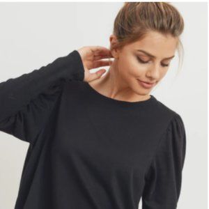 NWT Long Sleeve Bishop French Terry Pullover